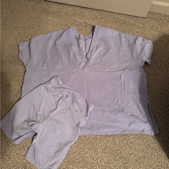 Free People Movement Hot Shot reversible set lavender size small - Picture 2 of 3